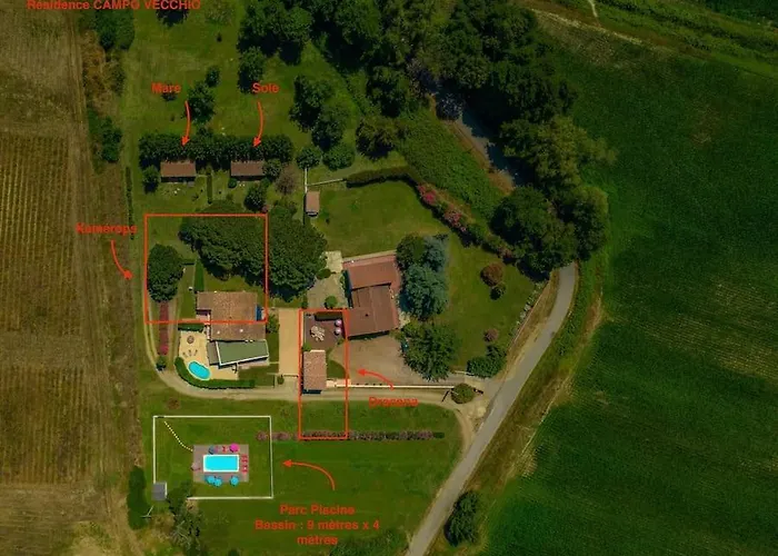 Campo Vecchio Mare Et Piscine Ghisonaccia