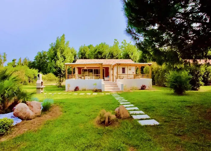 Chalet Campo Vecchio Mare Et Piscine Ghisonaccia